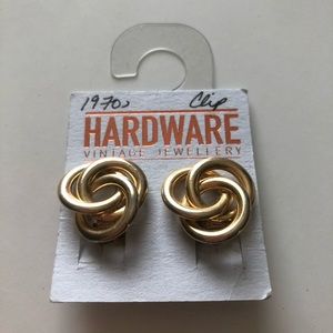 Vintage clip on earrings